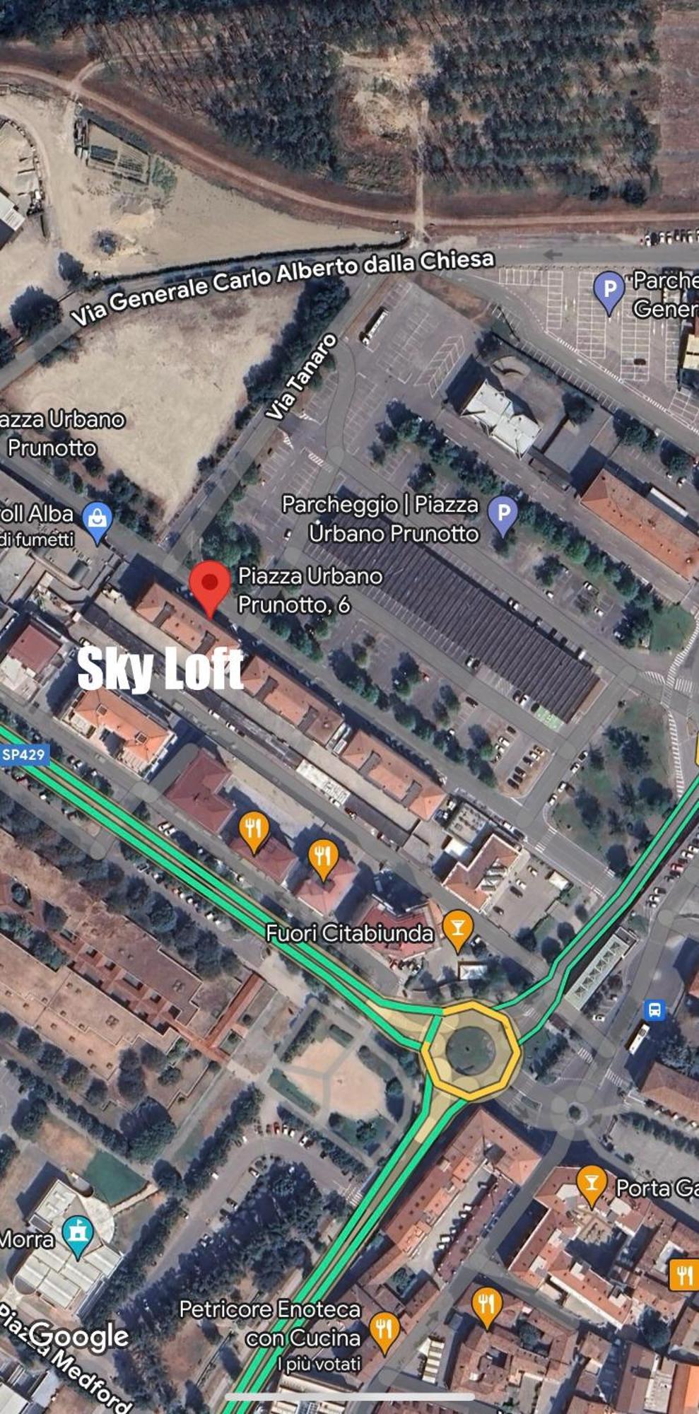 Sky Loft Apartment Alba  Luaran gambar